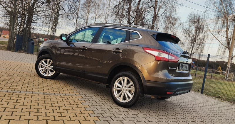 Nissan Qashqai cena 49900 przebieg: 126975, rok produkcji 2014 z Chojna małe 191